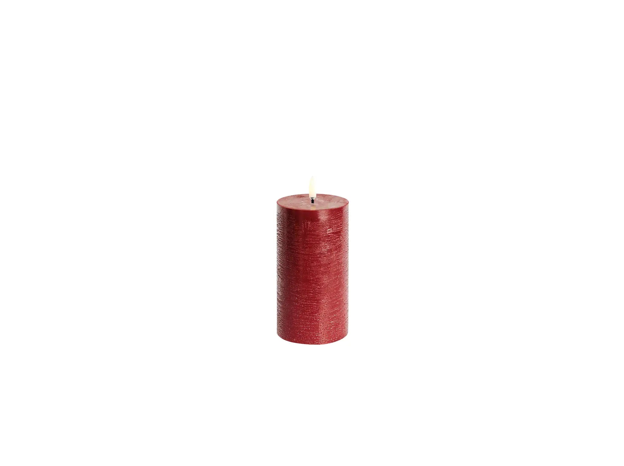 LED-Kerze carmine red