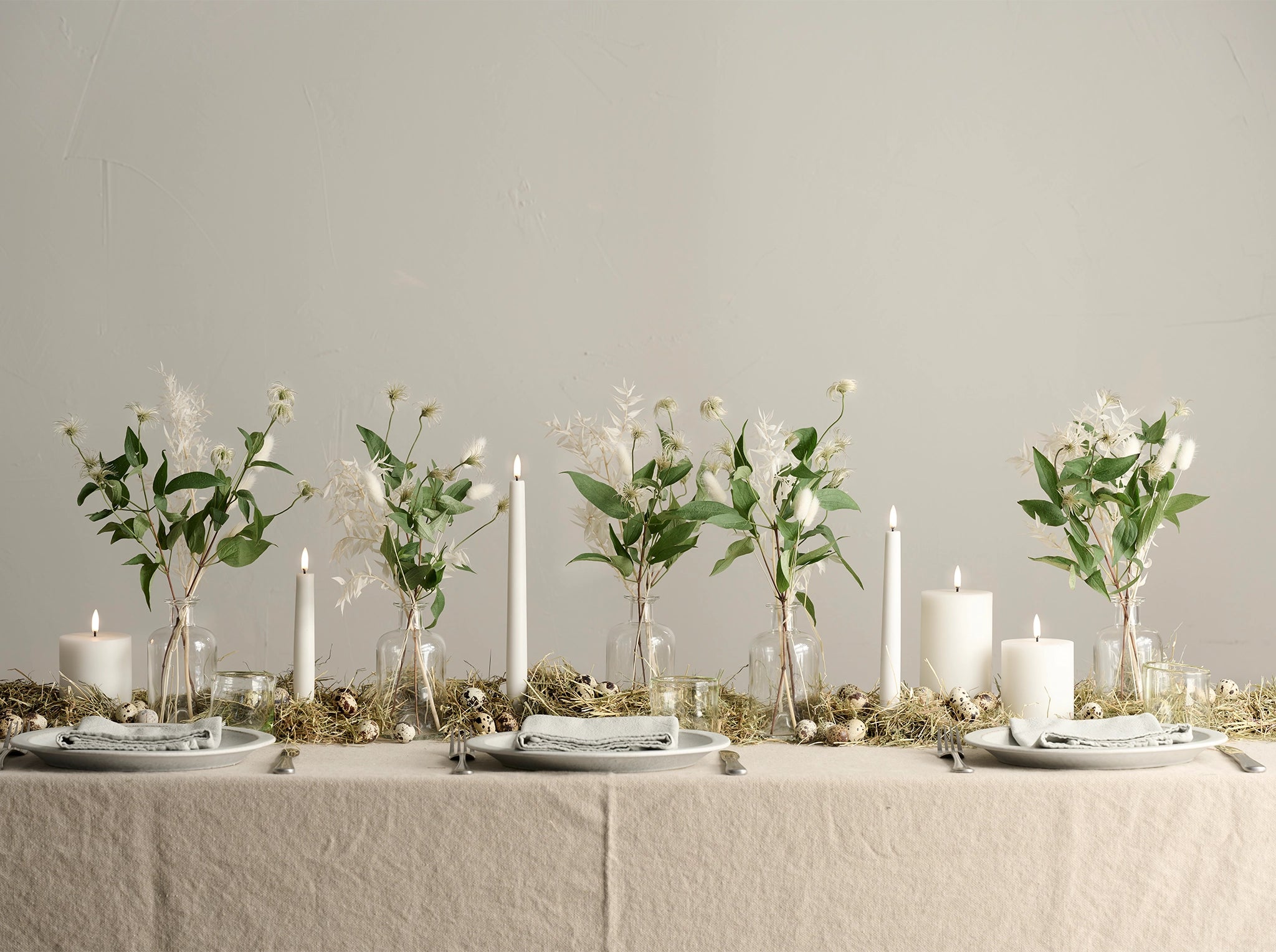 LED-Kerze white