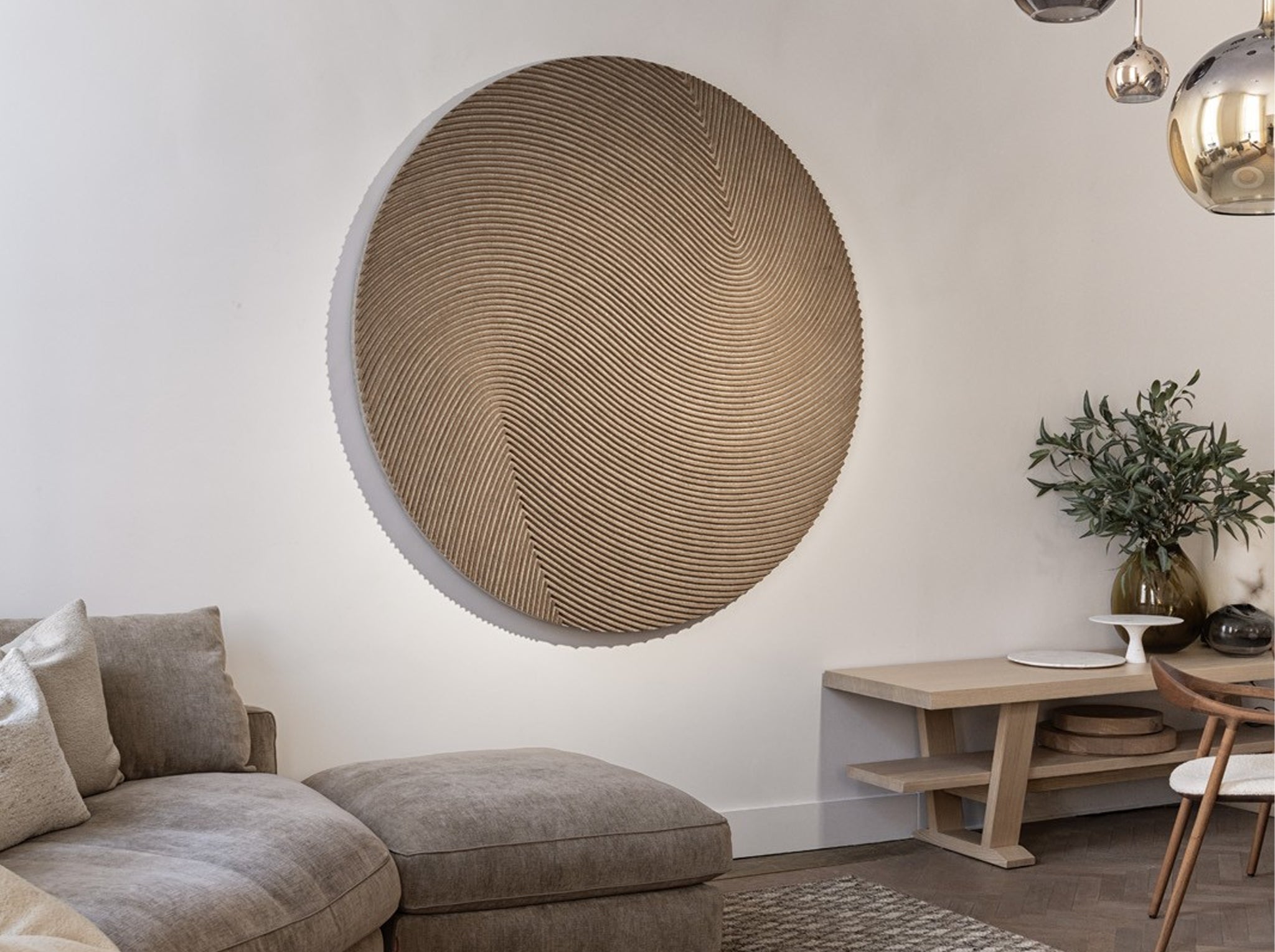Wandbild Disque Friso