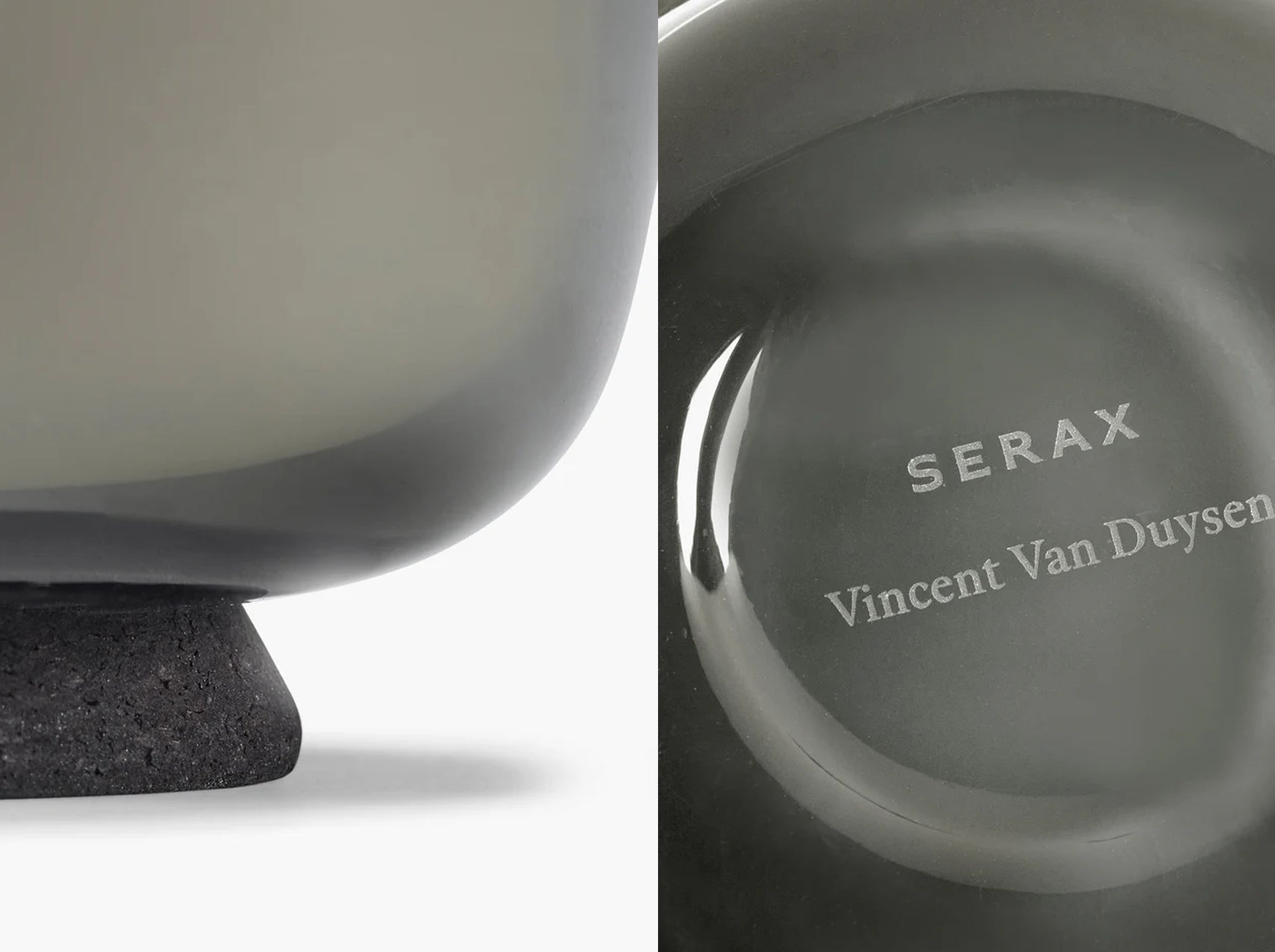 Scented candle XS smoky gray Antwerp