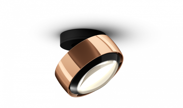 Piu alto v in rose gold